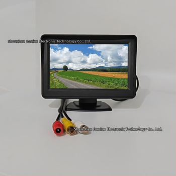 Automobilių LCD monitorius, CVBS įvestis, dviejų krypčių vaizdo perjungimas, RCA, modelis JL-YJC-4301-2, raiška 480x272