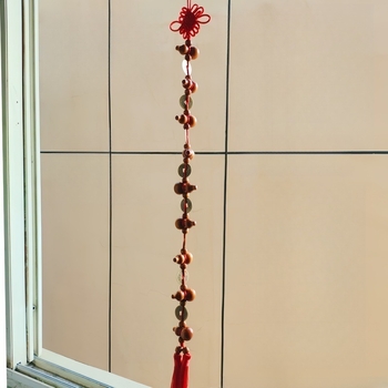 Drveni privjesak za unutarnju dekoraciju automobila, kineski tradicijski stil