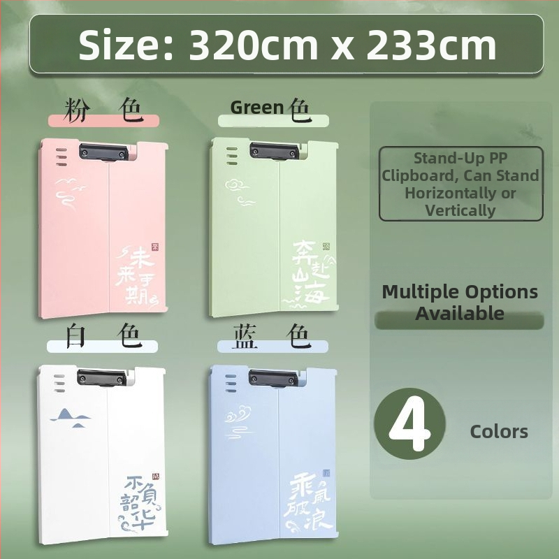 Plastmasas paneļa stiprinājums – biroja klips dokumentiem un papīra organizētājs