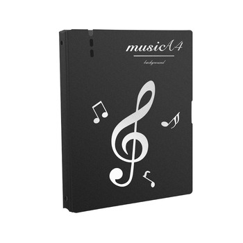 Muxi rain 15489 plastmasas daudzlapu partitūras klips ar neatspīdīgu virsmu