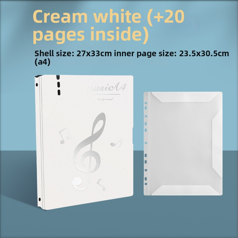 Muxi rain 15489 plastmasas daudzlapu partitūras klips ar neatspīdīgu virsmu