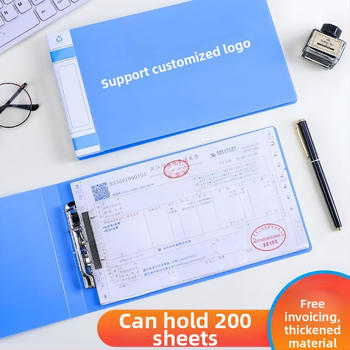 Daudzfunkcionāls piezīmju turētājs ar vienu stipru klipu, plastmasas konstrukcija, logotipa drukāšana pieejama