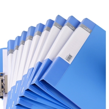 Divkāršā stipruma klipu mapīte - PP materiāls, drukāts logotips, pielāgošana pieejama, licencēta privātā zīme