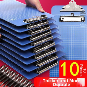 Klipbordes mapes ar stipru klipu un paneļu klipu, A4 saderīgs, modelis Ktybj000, plastmasa