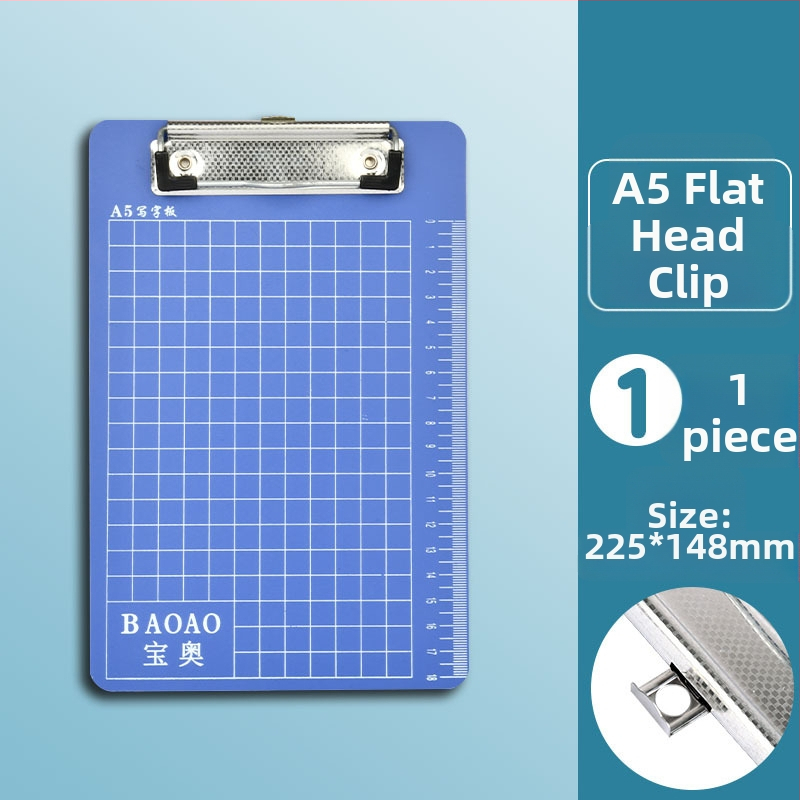 Klipbordes mapes ar stipru klipu un paneļu klipu, A4 saderīgs, modelis Ktybj000, plastmasa