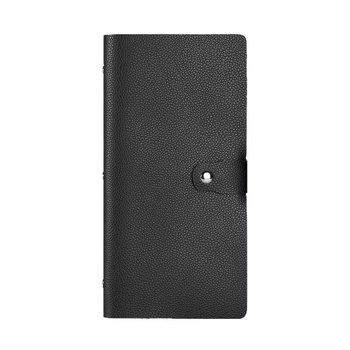 Pasporto ir dokumentų dėklas, PU medžiaga, vientisas dizainas, universalus (unisex), 2025 m. pavasaris, nauja nacionalinė tendencija