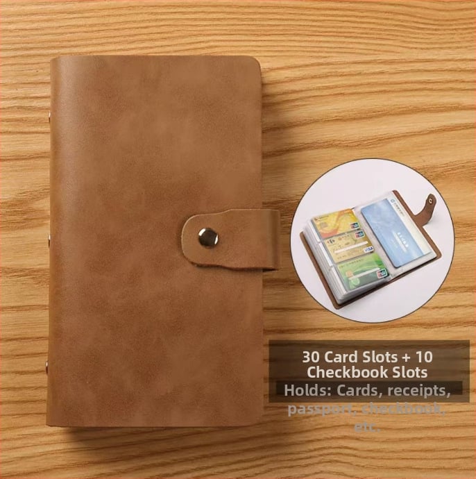 Pasporto ir dokumentų dėklas, PU medžiaga, vientisas dizainas, universalus (unisex), 2025 m. pavasaris, nauja nacionalinė tendencija