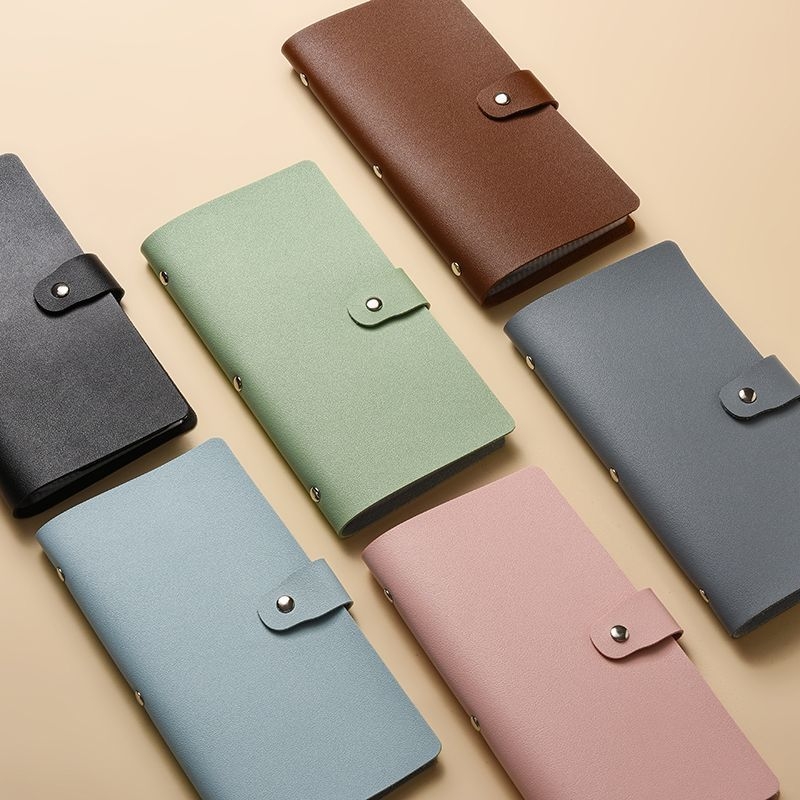 Pasporto ir dokumentų dėklas, PU medžiaga, vientisas dizainas, universalus (unisex), 2025 m. pavasaris, nauja nacionalinė tendencija