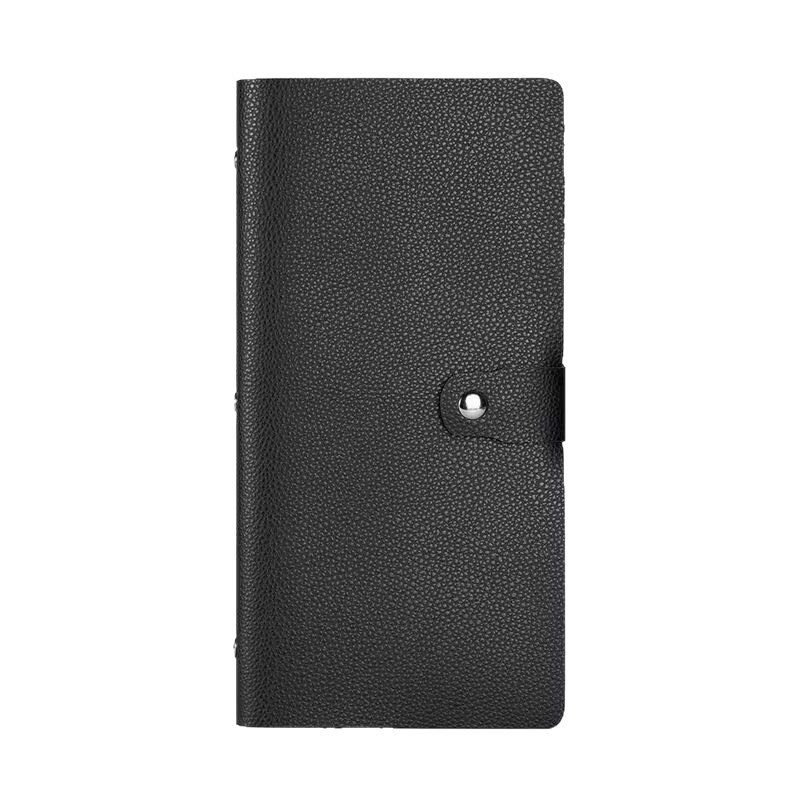 Pasporto ir dokumentų dėklas, PU medžiaga, vientisas dizainas, universalus (unisex), 2025 m. pavasaris, nauja nacionalinė tendencija