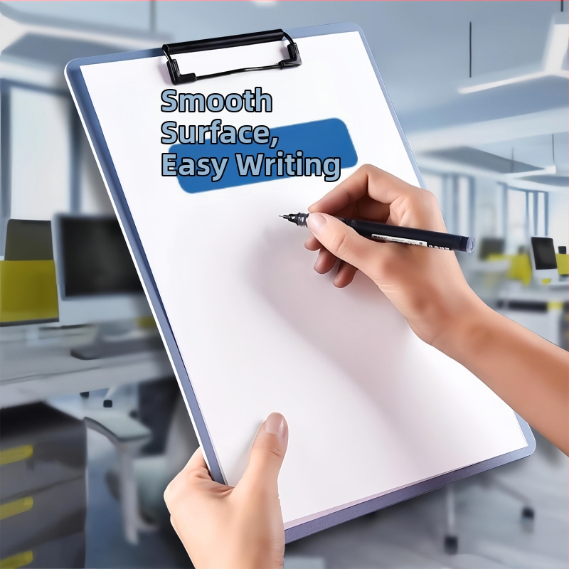 Telford plastmasas dokumentu mapē ar vienu stipru klipu, plāksnes biezums 5 mm