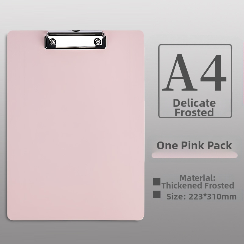 Telford plastmasas dokumentu mapē ar vienu stipru klipu, plāksnes biezums 5 mm