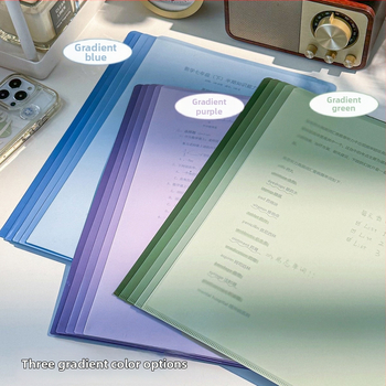 L formas dokumentu mapīte A4, sānu ieeja, dokumentu uzglabāšana, modelis Lxwjjia