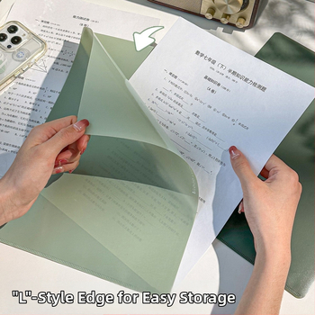 L formas dokumentu mapīte A4, sānu ieeja, dokumentu uzglabāšana, modelis Lxwjjia