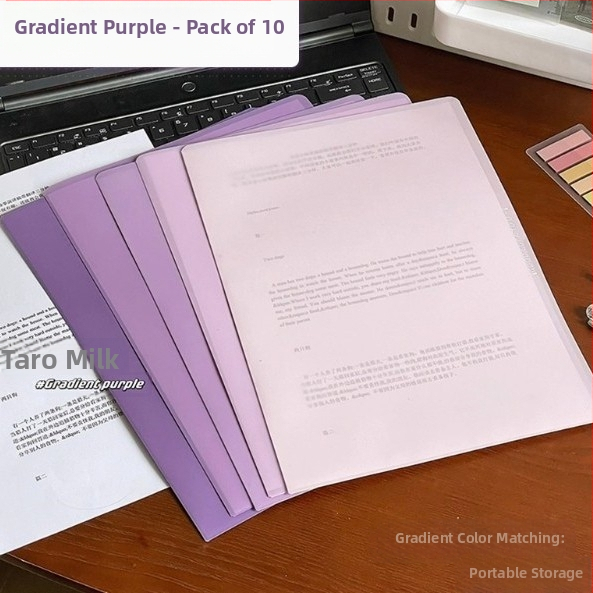 L formas dokumentu mapīte A4, sānu ieeja, dokumentu uzglabāšana, modelis Lxwjjia