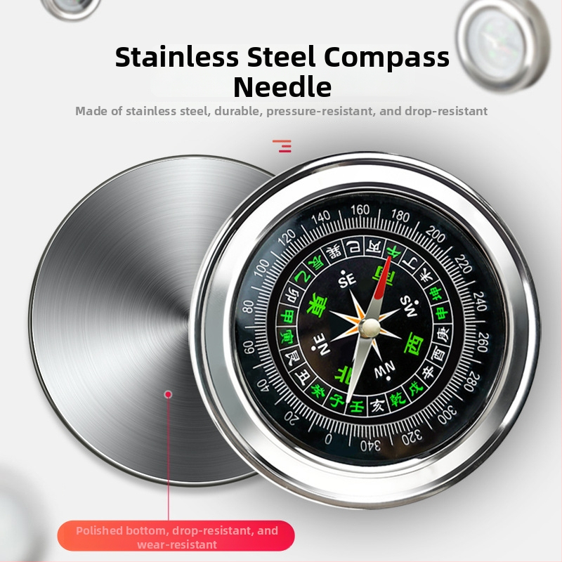 Minge cu busolă pentru copii, montată pe mașină – lumina de noapte, precizie înaltă, joc educativ în aer liber