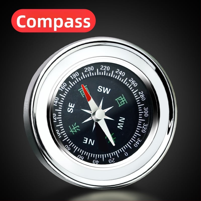 Minge cu busolă pentru copii, montată pe mașină – lumina de noapte, precizie înaltă, joc educativ în aer liber