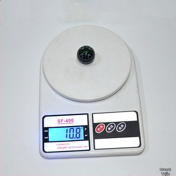 Μπάλα πυξίδας αυτοκινήτου με βεντούζα — εξωτερικό διακοσμητικό αξεσουάρ αυτοκινήτου