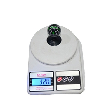 Μπάλα πυξίδας αυτοκινήτου με βεντούζα — εξωτερικό διακοσμητικό αξεσουάρ αυτοκινήτου