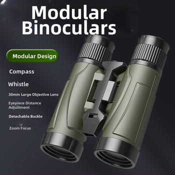 Fizikai oktatási teleszkóp játék gyerekeknek 7–14 évesek, műanyag, DIY, többfunkciós, síppal és iránytűvel