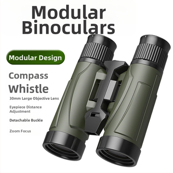 Fizikai oktatási teleszkóp játék gyerekeknek 7–14 évesek, műanyag, DIY, többfunkciós, síppal és iránytűvel