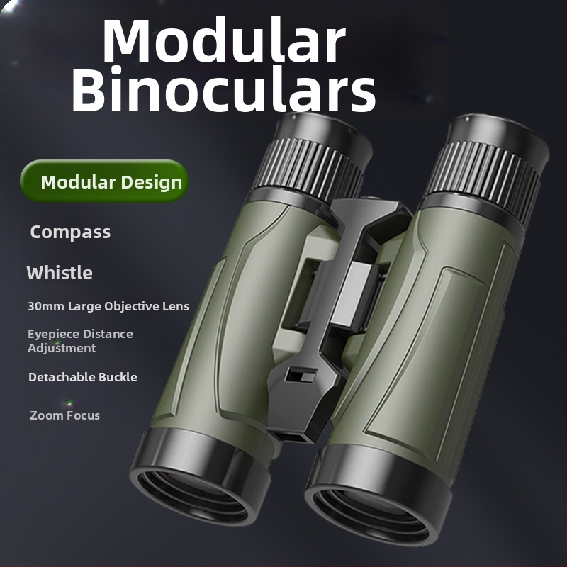 Fizikai oktatási teleszkóp játék gyerekeknek 7–14 évesek, műanyag, DIY, többfunkciós, síppal és iránytűvel