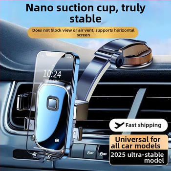 Suport pentru telefon auto cu ventuză, bază rotativă pe bord, universal pentru telefoane și navigație