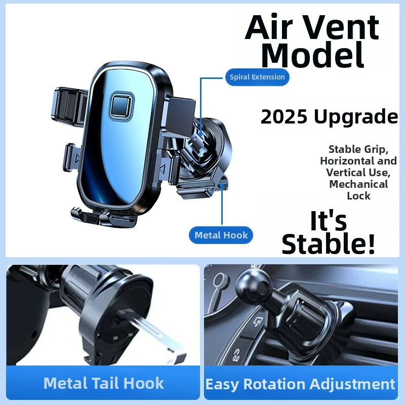 Suport pentru telefon auto cu ventuză, bază rotativă pe bord, universal pentru telefoane și navigație