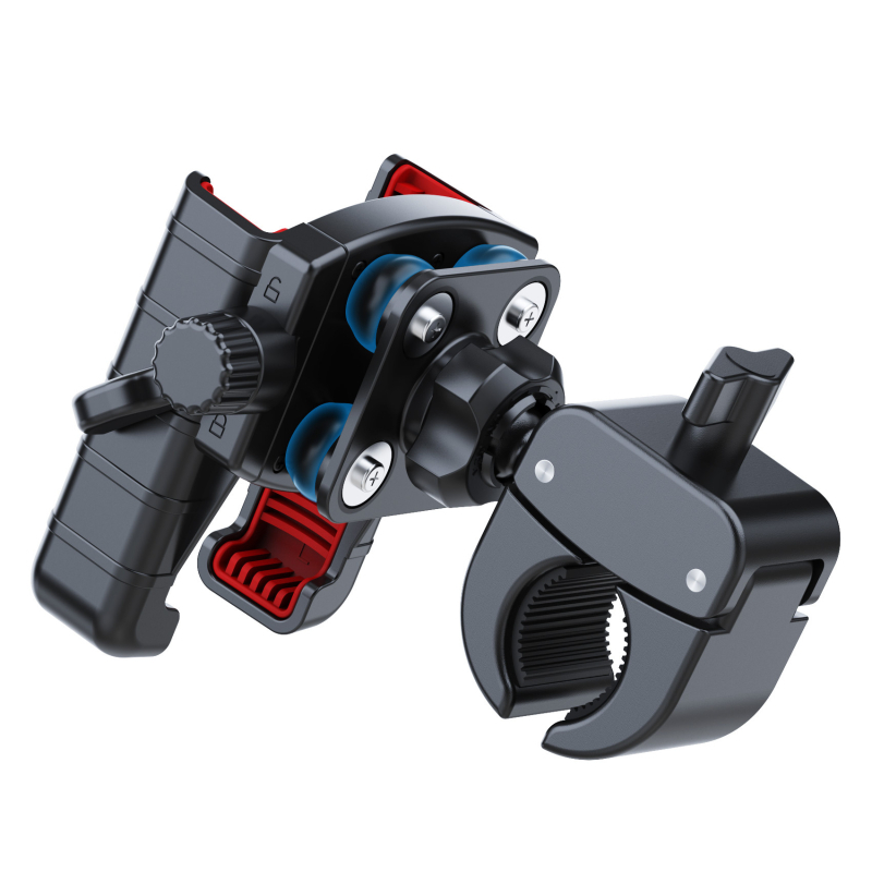 Motocikla un velosipēda tālruņa turētājs ar šoka absorbēšanu • Zīmols Jianhuida • Modeļa numurs A399B+X55 • Piemērots motocikliem un velosipēdiem • Mērķis: riteņbraukšana