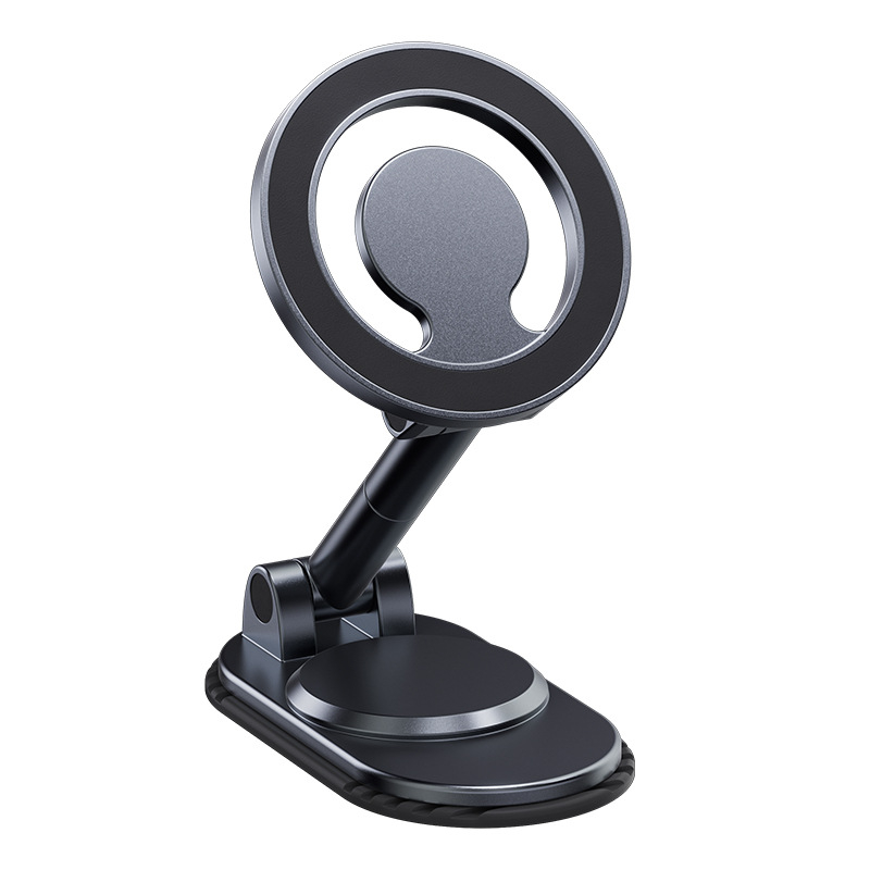 Θήκη κινητού αυτοκινήτου με MagSafe μαγνητικό στήριγμα, 360° περιστροφή, αναδιπλούμενο, εγκατάσταση στον ταμπλό με κόλλα