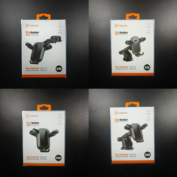 Универсален държач за телефон за автомобил, гравитационен монтаж върху въздуховод, вакуумна чашка