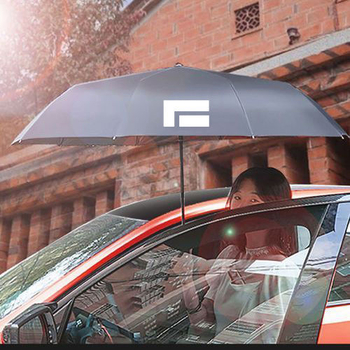 Ομπρέλα αυτοκινήτου με σφυρί θραύσης παραθύρων, πλήρως αυτόματη, τοποθετημένη στο αυτοκίνητο, αναδιπλούμενη ηλιοπροστασία
