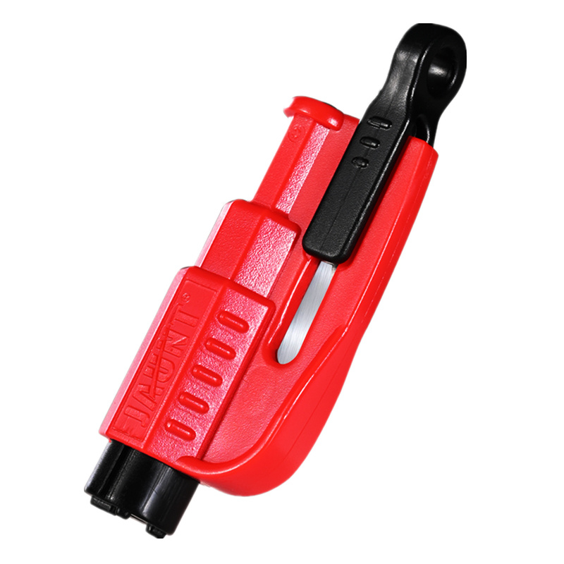 Automobilio langų laužtuvas – saugumo plaktukas | Prekės ženklas: Mairichi | Medžiaga: ABS + volframo plienas | Svoris: 0,19 kg | Daugiafunkcinis saugos plaktukas | Langų dūžimas per vieną sekundę