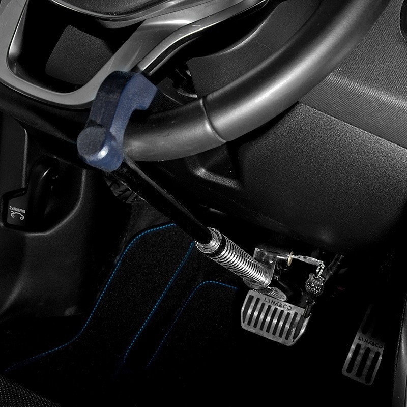 Automašīnas zādzību aizslēgs, tērauda konstrukcija, modelis Car lock, vispārēja lietošana