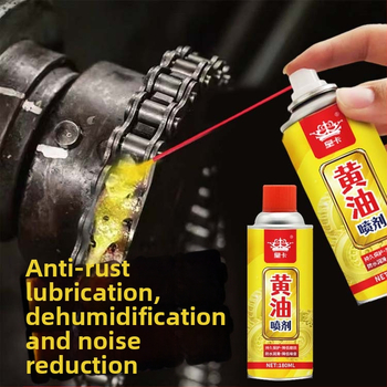 Automobilių aukštatemperatūrinis tepalų purškiklis durų spynoms, guoliams ir pavaroms – tepalų formulė, galiojimo laikas 3 metai