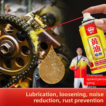 Automobilių aukštatemperatūrinis tepalų purškiklis durų spynoms, guoliams ir pavaroms – tepalų formulė, galiojimo laikas 3 metai