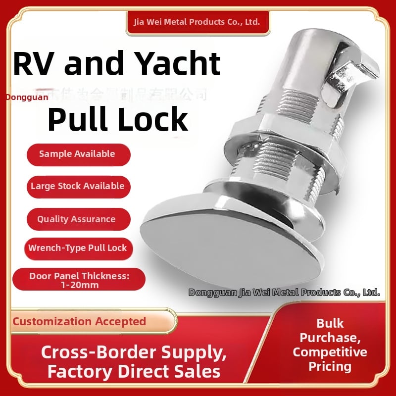 D01 Atslēgas tipa RV skapjiem un durvīm | cinka sakausējums/ABS, piemērots RV skapjiem, griestu durvīm un atvilktnēm, mūsdienīgs stils