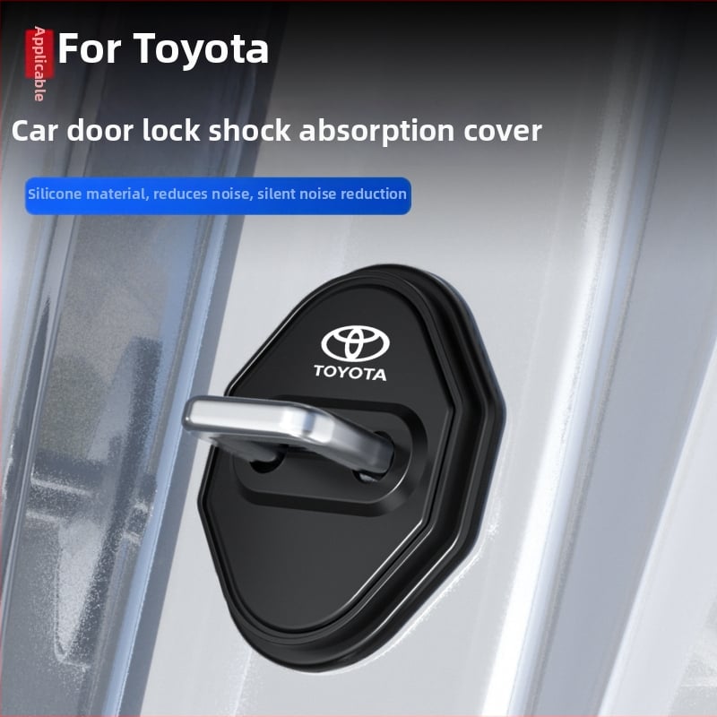 Silikoonist auto ukse lukustuse kaitseümbris, löögisummutav pad Toyota (Materjal: silikoon; Tüüp: löögisummutav pad; Mudel: Toyota auto ukse lukustuse kaitse; Ühilduvad mudelid: Toyota)