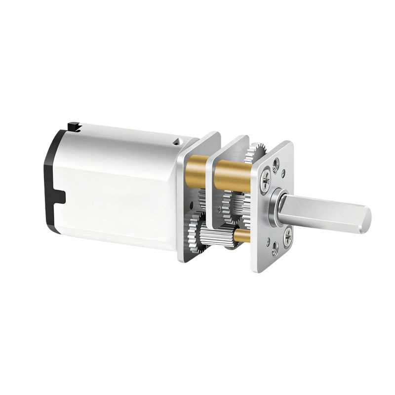 N20 mikromotors ar 12:1 reduktoru, 3V-12V darbība, zems trokšņa līmenis, piemeklēts viedajai slēdzenei