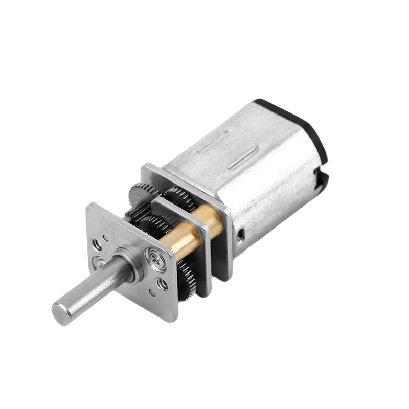 N20 mikromotors ar 12:1 reduktoru, 3V-12V darbība, zems trokšņa līmenis, piemeklēts viedajai slēdzenei