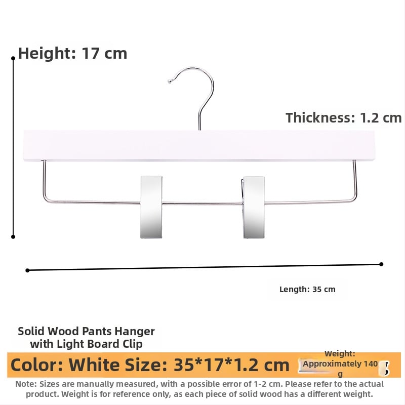 Masyvaus medžio drabužių pakabiklis su plokščiu kabliu, įdubos anti-slip juostelė, abiejų pusių briaunos, be įbrėžimų – modelis CJWMC23