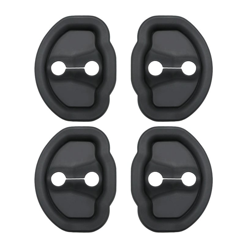 Silikon poklopac zaštite brave vrata za Tesla Model Y, model Silicone 0054, s tiskanim logotipom, prilagodljiv