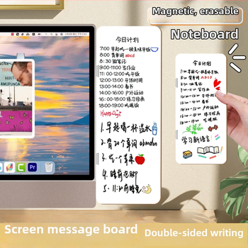 Datora ekrāna sānu ziņu plāksne uz galda - Reverse zīmols, materiāls: plastmasa, stils: karikatūra, apstrāde: cits, specifikācija: konsultācija