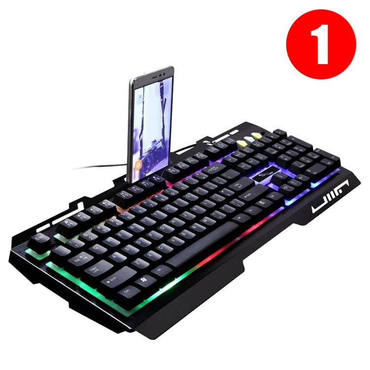 G700 Gaming tipkovnica – 104 tipke, USB priključak, pod LED osvjetljenjem, metalno kućište, ergonomska
