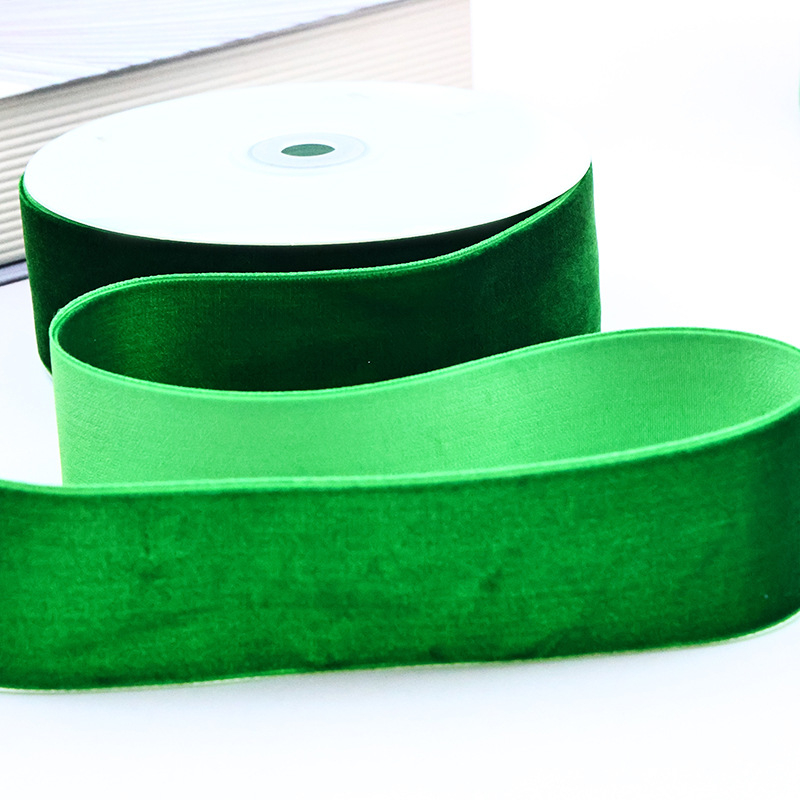 Βελούδινη κορδέλα από πολυεστέρα, μάρκα Yunling, φλοκωτή υφή λεία, για συσκευασία δώρων, τσάντες και δερμάτινα είδη