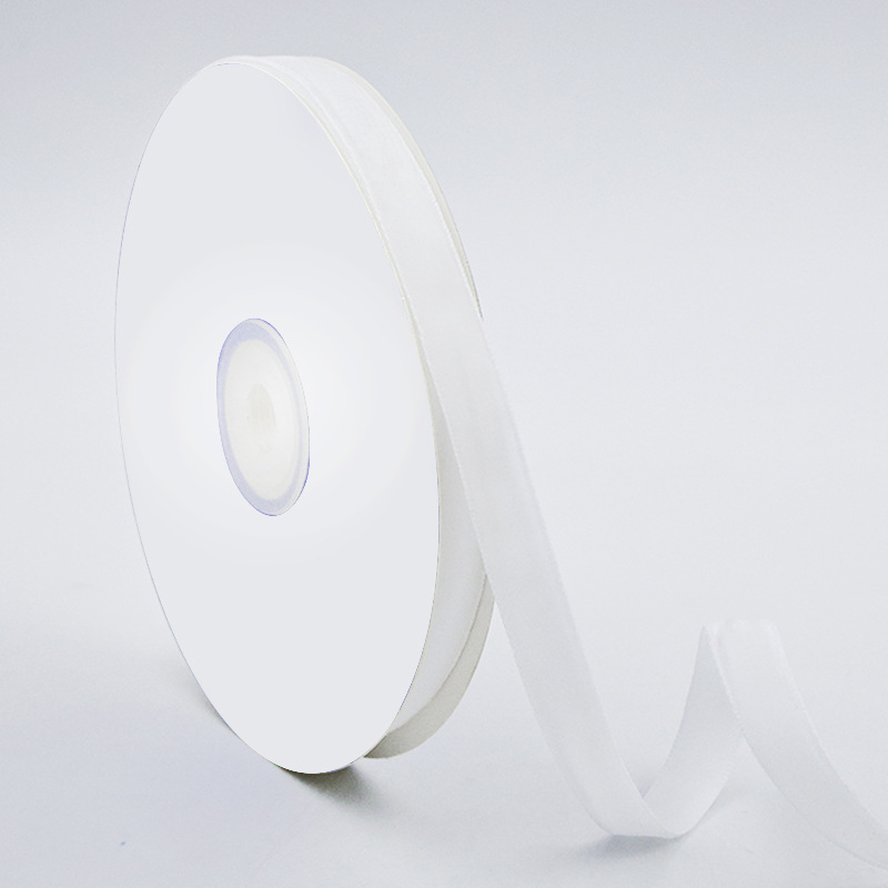 Βελούδινη κορδέλα από πολυεστέρα, μάρκα Yunling, φλοκωτή υφή λεία, για συσκευασία δώρων, τσάντες και δερμάτινα είδη