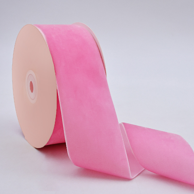 Βελούδινη κορδέλα από πολυεστέρα, μάρκα Yunling, φλοκωτή υφή λεία, για συσκευασία δώρων, τσάντες και δερμάτινα είδη