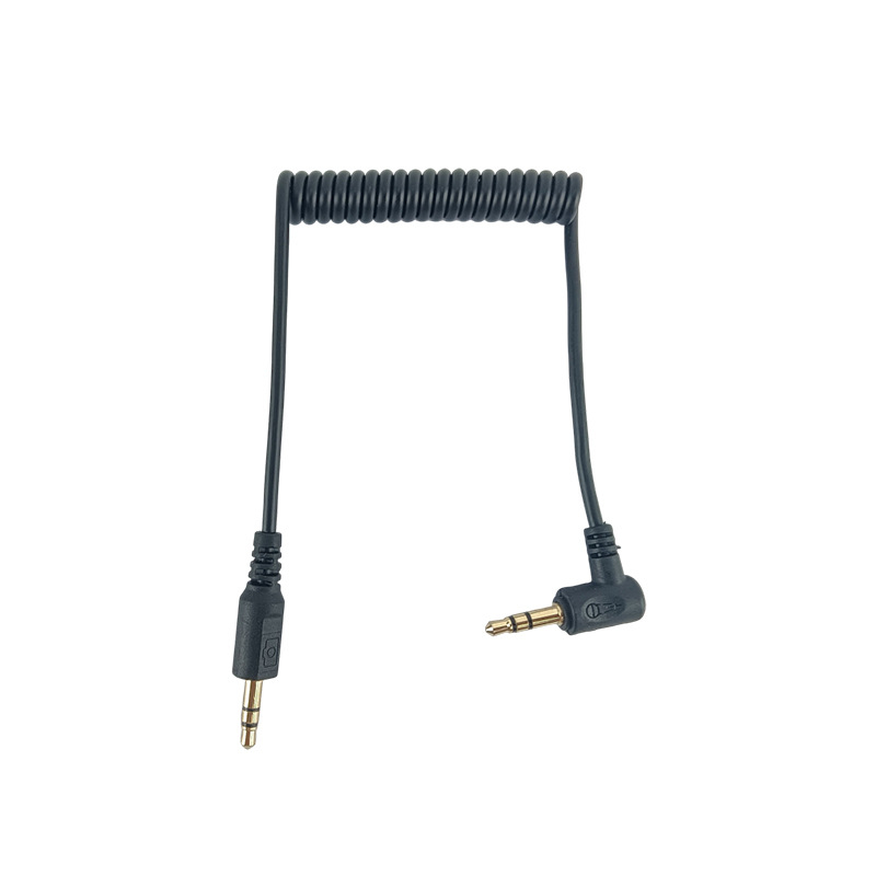 Kabel za mikrofon DSLR s 3,5 mm sučeljem (zlatne kontakte; jezgro od bezoksidnog bakra; TPE kabel; ROHS certificiran)