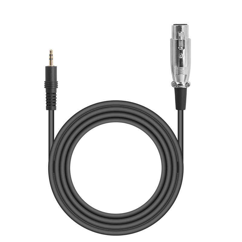 Kabl mikrofona 3,5 mm na XLR samica, bakreno jezgro, zlatni konektori, Yaflt