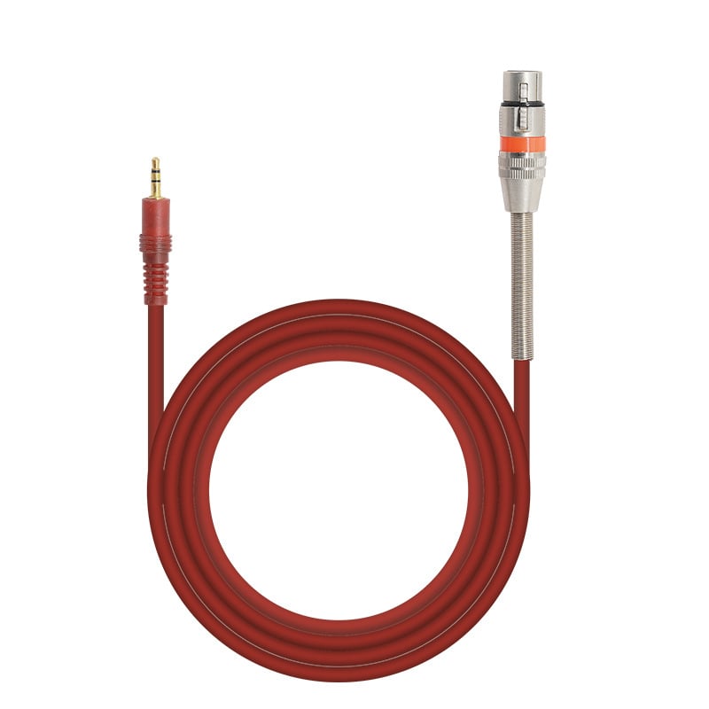 Kabl mikrofona 3,5 mm na XLR samica, bakreno jezgro, zlatni konektori, Yaflt