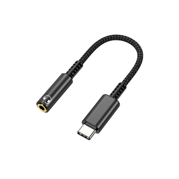 ZHANCHI WIRE&CABLE ZC-7001 DAC Digitalni audio kabel USB-C na 3,5 mm ženski dekodirajući adapter, bakar bez kisika, niklani premaz, ROHS